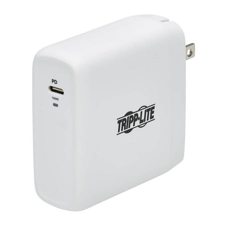 UPC: 0037332259653 | Tripp Lite USB C Wall Compact 1-Port – Gan Technology White – Adapter – 100 Watt – 5 A – PD 3.0 (USB-C)