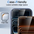 thumbnail image 3 of 2 Pack HD Clarity Screen Protector for iPhone 17 Pro Max [6.9 inch], Camera Lens Protector Tempered Glass Film [9H Hardness], Dynamic Island Compatible, 3 of 13