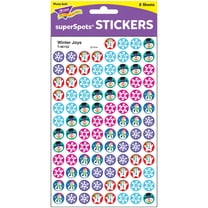 Trend Enterprises Trend Winter Joys superSpots Stickers 800 CT (T-46152)