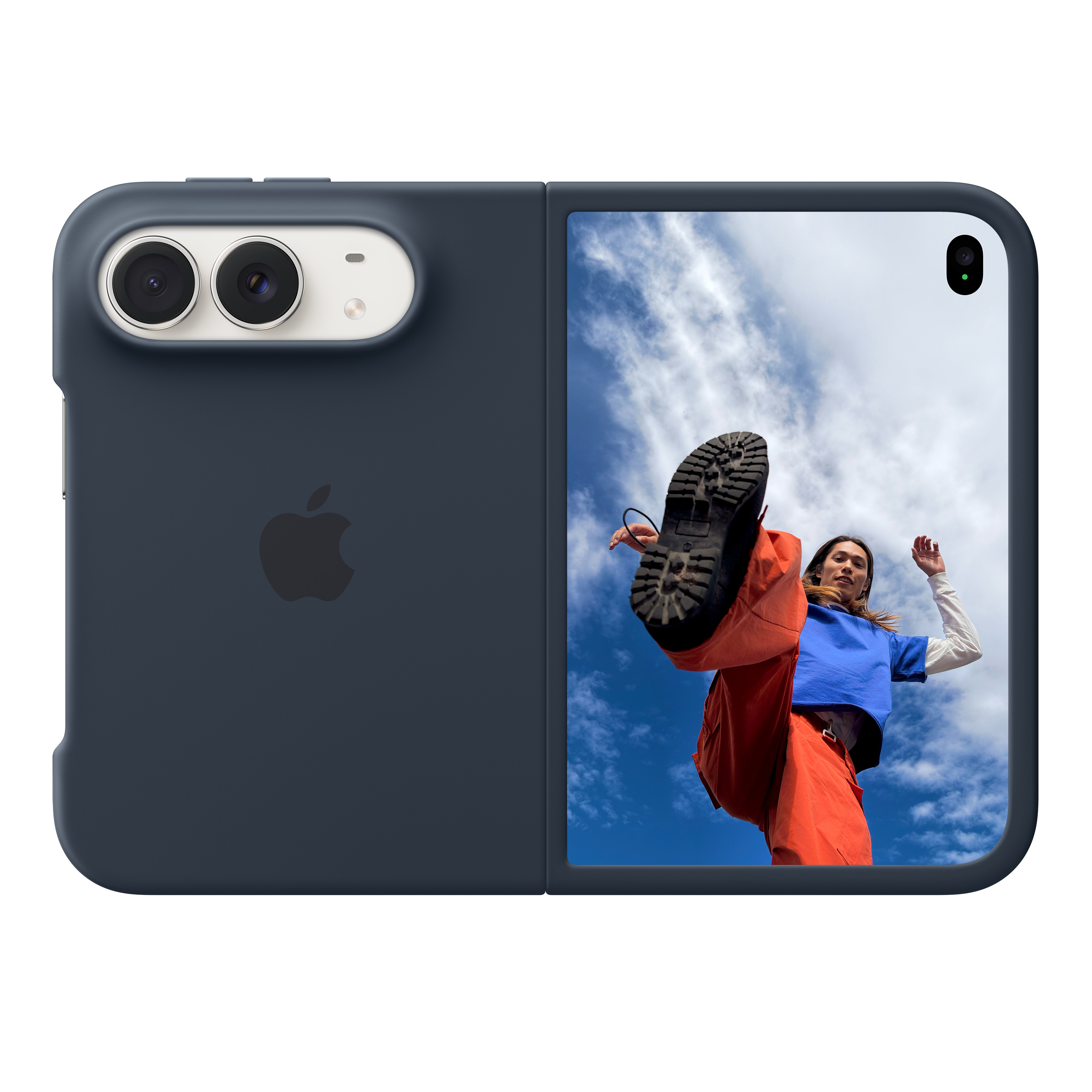 Apple iPhone Duo Case - Navy Blue