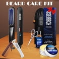 thumbnail image 6 of Vsearch Beard Straightener for Men - Adjustable Temperature, Anti-scalding, Accessories and Travel Case - The Perfect Grooming Kit for Medium to Long Beards - Ideal Father's Day Gift, 6 of 8
