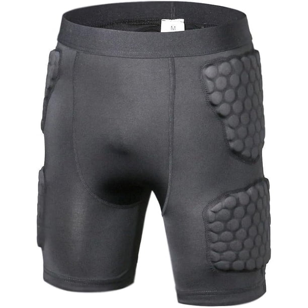 Camiseta de compresión acolchada con protector de pecho para fútbol, fútbol y paintball.