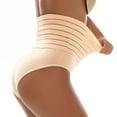 thumbnail image 3 of Fajas para mujer con levantador de glúteos, de suave, control de abdomen, abdomen y cadera, lavables, cuerpo no apretado, - S S Yinane Bragas abdominales, 3 of 8
