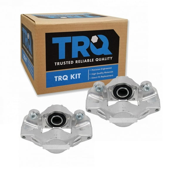 TRQ New Rear Brake Caliper Assembly with Hardware Pair for Subaru WRX CLA31944