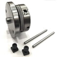 thumbnail image 4 of Assorts 65 Mm- 4 Jaws Self Centering Chuck With Back Plate & T-nuts For Milling, 4 of 6
