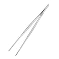 thumbnail image 5 of Stainless Steel Silver Long Food Tongs Straight Home Medical Tweezers Garden Kitchen Tool 30cm ,Tweezers, Garden Tweezer, 5 of 7
