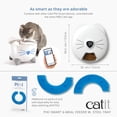 thumbnail image 3 of Catit Pixi Smart 6-Meal Feeder,Stainless, 3 of 7