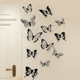 thumbnail image 6 of 100Fens 12Pcs Decal Wall Stickers Home Decorations Black White, 6 of 6