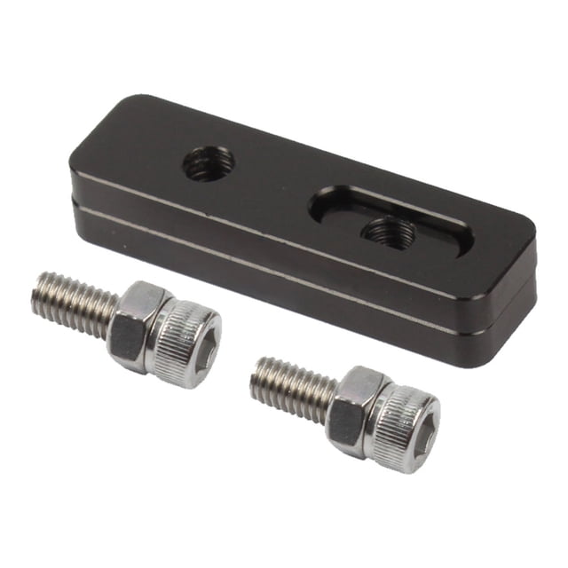 Adaptador de asiento de freno Greeniant en V Aleación de Aluminio Negro OD024267-01
