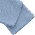 thumbnail image 5 of Fashion YLSDY Mens Cotton Shorts Crinkled Texture Lightweight Drawstring Shorts for Summer Lounging or Casual Travel Light Blue L, 5 of 7