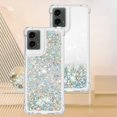 thumbnail image 2 of HCTian Case for Motorola Moto G 2024 5G, Lovely Elegant Bling Quicksand Sparkle Shiny Glitters Premium Fashion Shockproof Cover Case for Motorola Moto G 2024 5G, 2 of 7