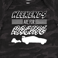 thumbnail image 4 of Inktastic Weekends Are for Racing Race Car Silhouette and Racing Flag Boys or Girls Baby Bodysuit, 4 of 5
