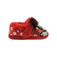 thumbnail image 2 of Disney Minnie Mouse Toddler Girls Plush A-Line Slipper, 2 of 6