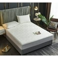 thumbnail image 2 of Elif Bamboo Mattress Protector Waterproof Fitted 3D Cover, California King, 2 of 5