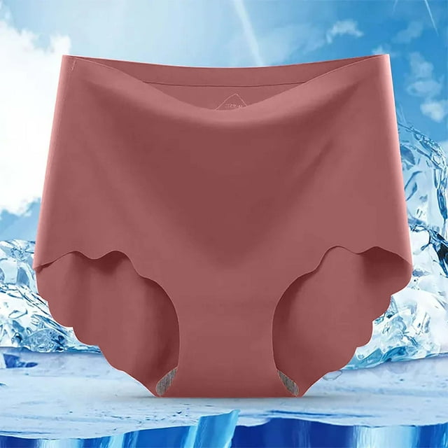Culottes Taille Haute Sans Couture pour Femmes, Culottes Grande Taille pour Filles, L