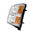 thumbnail image 3 of KarParts360 For Chevy Silverado 3500 2007-2013 Headlight Driver Side | Clear Lens | Plastic Material | 12.8 Volts Direct Current | With Bulbs | Replacement For 15912783, 22853027, 3 of 5
