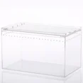 thumbnail image 1 of Reptile Habitat Terrarium Breeding Box Transparent Acrylic Leak-proof Cage Spider Lizard Scorpion Habitat Insect Feeding Box, 1 of 5