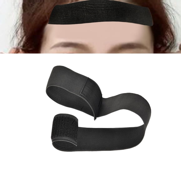 Banda elástica para peluca, banda antideslizante para pelucas, antideslizante, cómoda colocación de borde, pelucas de pelo, agarre seguro 3x60cm