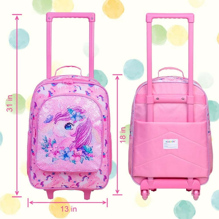 Unicorn suitcase online walmart