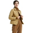 thumbnail image 2 of Orolay Women's Light Cropped Puffer Jacket Packable Stand Collar Down Jacket, 2 of 5