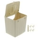 thumbnail image 2 of Nido de cría de loros, caja nido de cría de cacatúas de plástico montada en jaula para pájaros, 2 of 5