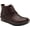 Cocoa Impression Leather, variant on Women's Alegria by PG Lite Caiti Ankle Boot Cocoa Impression Leather 39 M