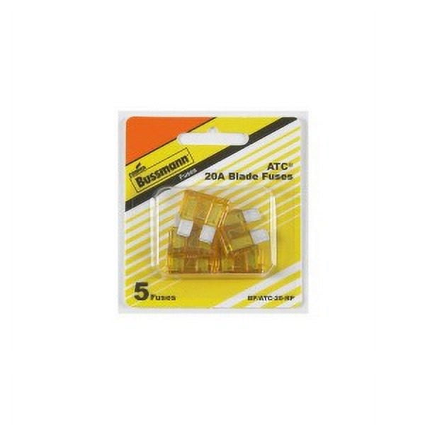 Cooper Bussmann Bp/atc-20-rp Atc Automotive Blade Fuse, 20 Amp (Pack of 7)