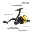 thumbnail image 3 of Uxcell Fishing Reel, Ultra Smooth Powerful Fishing Reels with Fishing Lines, Black, Gold Tone, 3 of 6