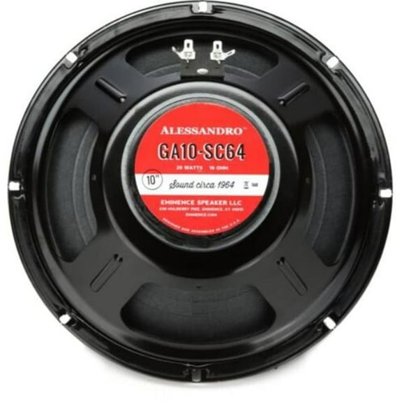10 in. 16 Ohm Signature Guitar Speaker