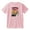 Pink, variant on Freya Skye Vintage T-shirt Crewneck Short Sleeve Cotton Tee Men Women Streetwear Tops