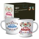 thumbnail image 1 of Vaso para beber triple regalo de cerámica para abuelos, 380 ml, 1 of 9