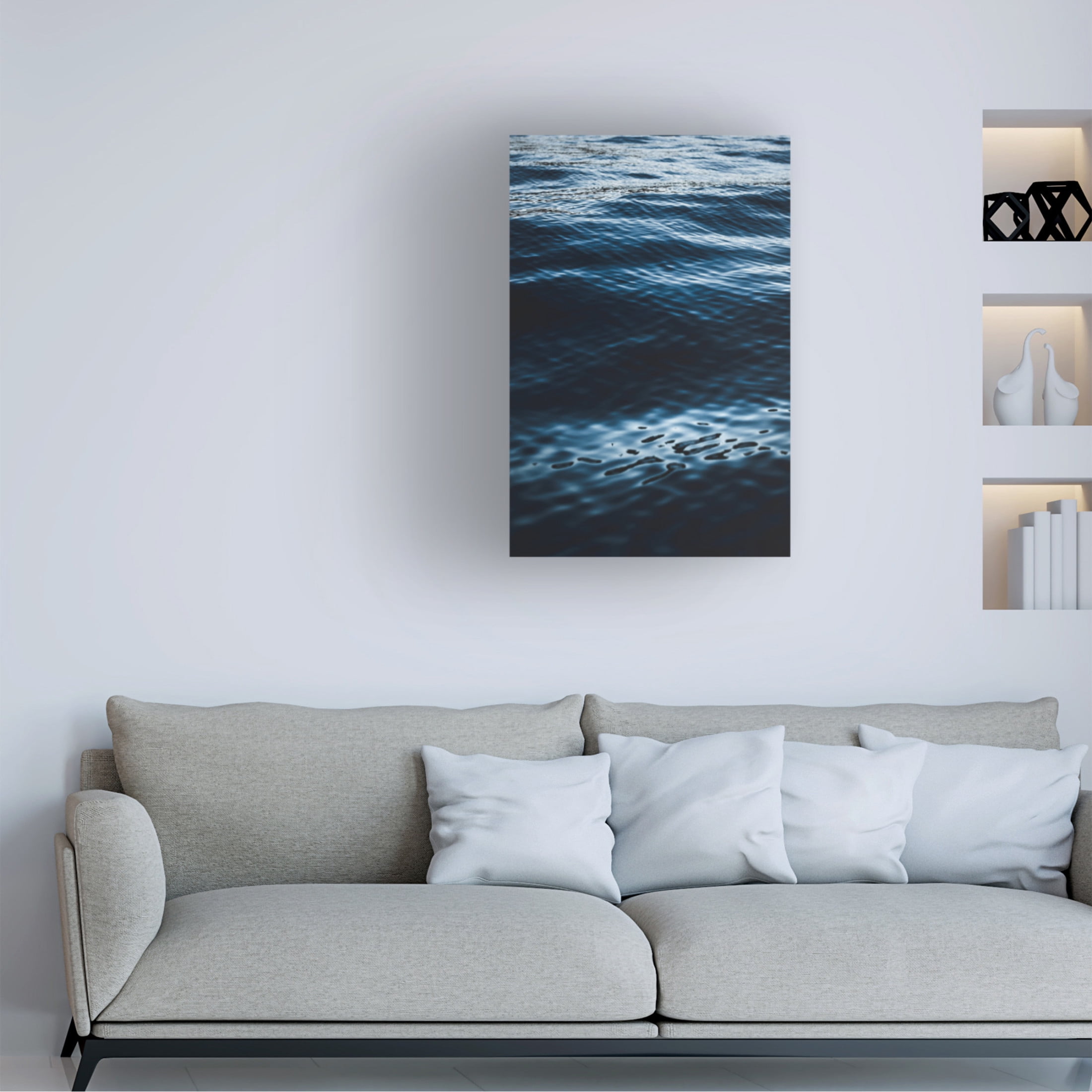 Trademark Fine Art Tim Mossholder Water Textures Canvas Wall Art