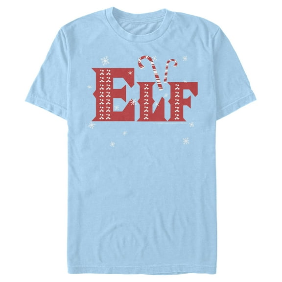Men's Elf Christmas Logo Graphic T-Shirt