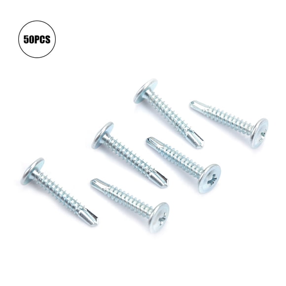 Vis de Tête de Botte, 50pcs M4.2 Vis de Tête de Botte Vis Auto-Perçage Fiable et Durable