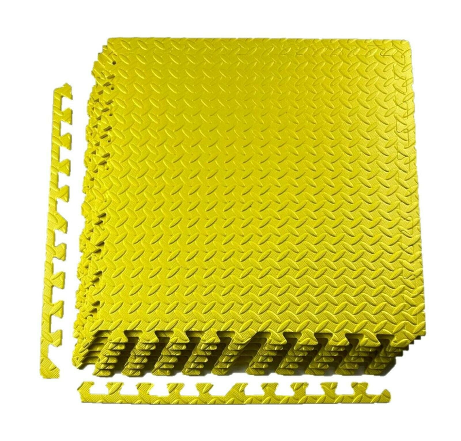 Puzzle Exercise Mat with EVA Foam Interlocking Tiles for Exercise