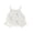 White, variant on Newborn Baby Girl Goose Outfit Infant Baby Girl Knit Sweater Romper Overalls Sleeveless Duck Flower Knit Romper Bodysuit Playsuit Cute Infant Baby Girls Spring Fall Summer Clothes