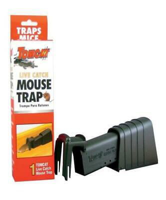 Tomcat Small LIVE CATCH Mouse Trap Reusable Single Catch & Release 0362010 New! 
