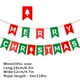 thumbnail image 4 of (1 unidad) (HL-SDLQ21-027) Decoraciones navideñas Banderas navideñas Papel Dibujos animados Banderas colgantes navideñas Decoración de arreglos navideños con flores, papel, 4 of 13