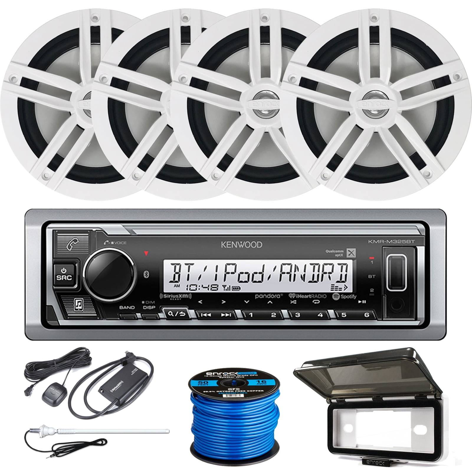 Kenwood kmr m325bt app, KMRM322BT Marine Digital Media Receiver with