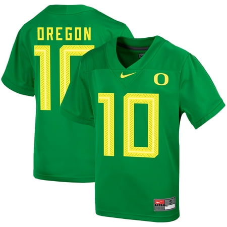 #10 Oregon Ducks Nike Youth Untouchable Football Jersey -