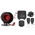 thumbnail image 2 of Sistema de alarma para coche Jadeshay unidireccional 12V antirrobo Con 2 mandos A distancia Negro, 2 of 9