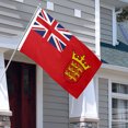 thumbnail image 3 of Aihccy Jersey Red Ensign Flag with Brass Grommets Size - 3x5Ft, 3 of 3