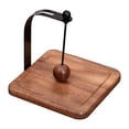 thumbnail image 1 of Servilletero Soporte para pañuelos Organizador de notas suave de gran capacidad Base de madera para C, 1 of 9
