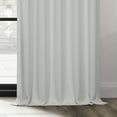 thumbnail image 4 of HPD Half Price Drapes Oyster Faux Linen Room Darkening Curtains for Bedroom & Living Room Curtains (1 Panel), Door & Window Curtains 96 inches long, Rod Pocket Curtains & Drapes, 50W X 96L, 4 of 12