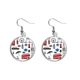 thumbnail image 1 of London Big Ben Booth lluvia buzón Pendientes pendientes de plata colgantes joyas señora Unbranded M, 1 of 3