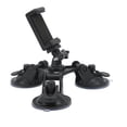 thumbnail image 1 of Triple Suction Cup Mount, Angle Adjustable ABS Suction Cup Holder Easy Installation  Stability  for Action Cameras for Mobile Phones, 1 of 8