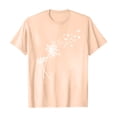 thumbnail image 1 of Nouveaux et Tendances T-Shirts Graphiques Uooqdmx pour Femmes, Hauts Floraux pour Femmes, Mode Plage pour Femmes, Mignons Col Rond Tournesol Graphique Décontracté Imprimé, Hauts de Printemps pour Femmes 2025, Beige TG, 1 of 3