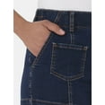 thumbnail image 3 of Madden NYC Women’s Denim Utility Shorts, 2.75” Inseam, Sizes XS-XXL, 3 of 5