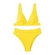 thumbnail image 1 of Gibobby Trajes de Baño para Mujer Traje de baño para mujer Bikinis Traje de baño sólido Pantalones cortos para mujer Halter Trajes de baño de dos piezas (Amarillo,CH), 1 of 3