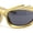 Gold - Black, variant on Runway Thorny Beveled Wrap Around Plastic Sport Sunglasses All Black
